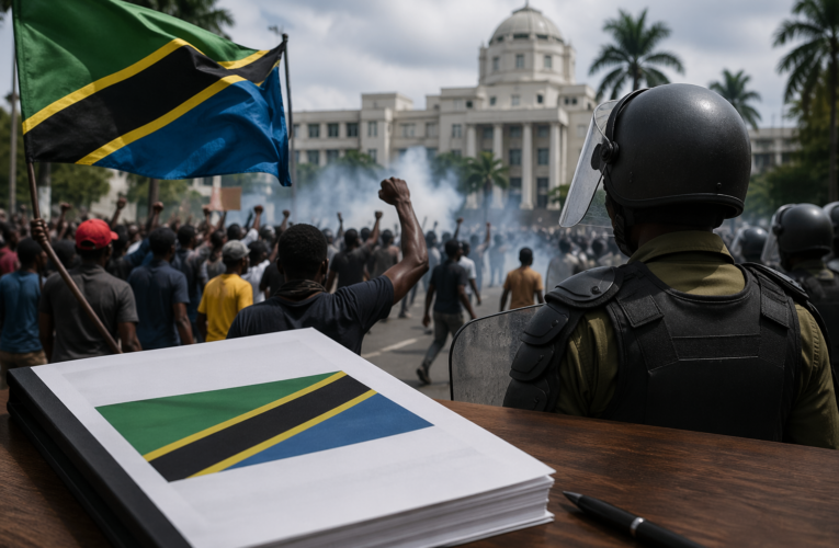 Tanzanie : un rapport officiel fait état de 518 morts après la présidentielle contestée de 2025, l’opposition dénonce une sous-estimation