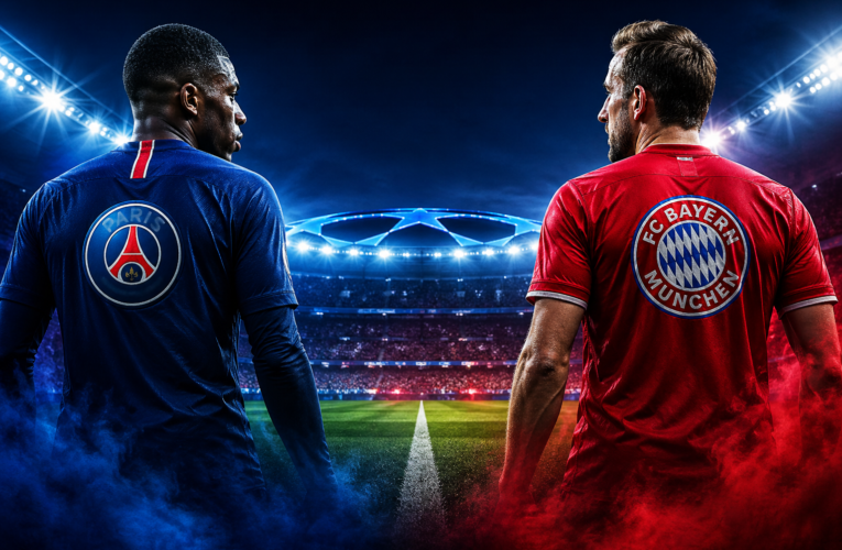Ligue des champions : choc au sommet entre le PSG et le Bayern en demi-finale